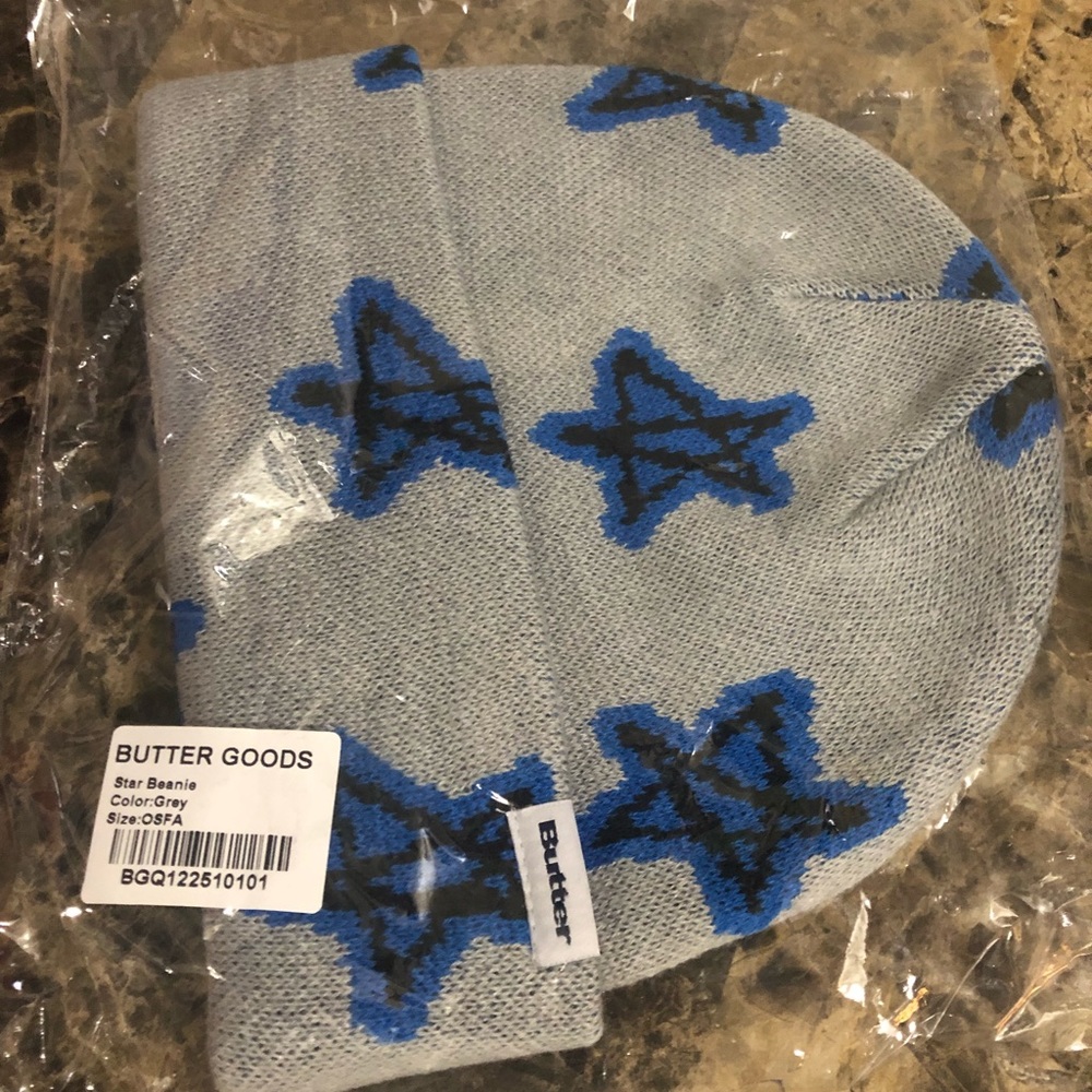 Butter Goods Grey Star Beanie